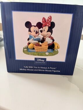 Disney Showcase Collection Navy Blue Box with White Logo